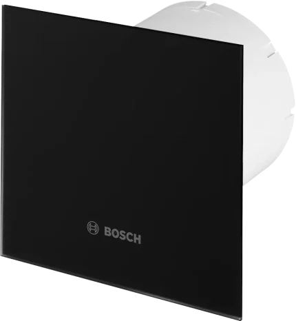 BOSCH F1700 WS100 DP100 Duvar Tipi Aksiyal Fan - PARLAK SİYAH CAM DEKORATİF PANEL